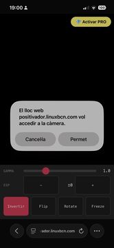 Positivador WebApp, a small tool to help us in the darkroom (1)